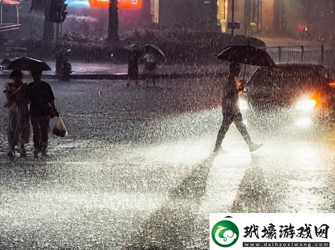 “雨天車站避雨秀