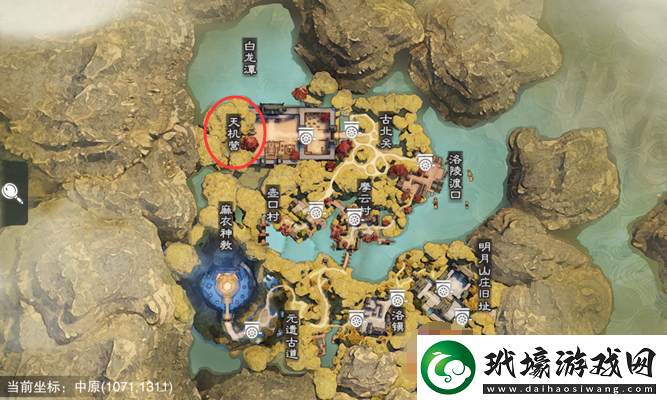 楚留香手游7月26日坐觀萬(wàn)象位置一覽