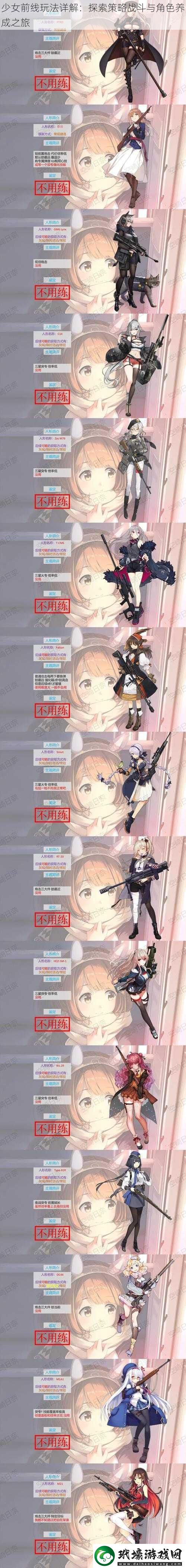 少女前線玩法詳解