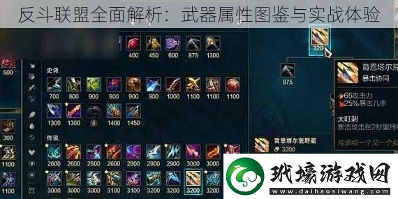 反斗聯(lián)盟全面解析